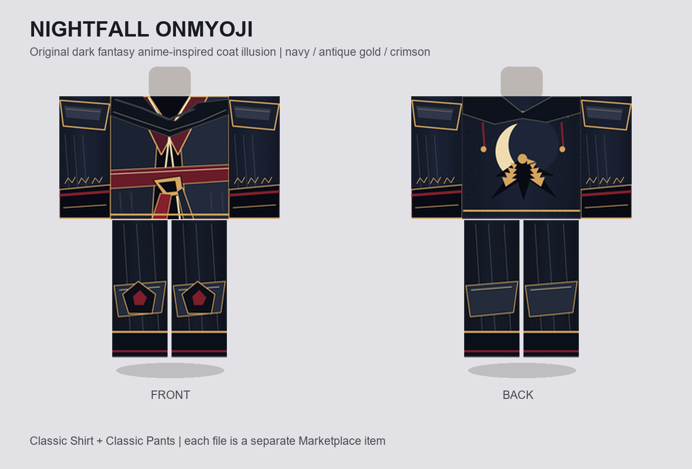NIGHTFALL outfit design preview